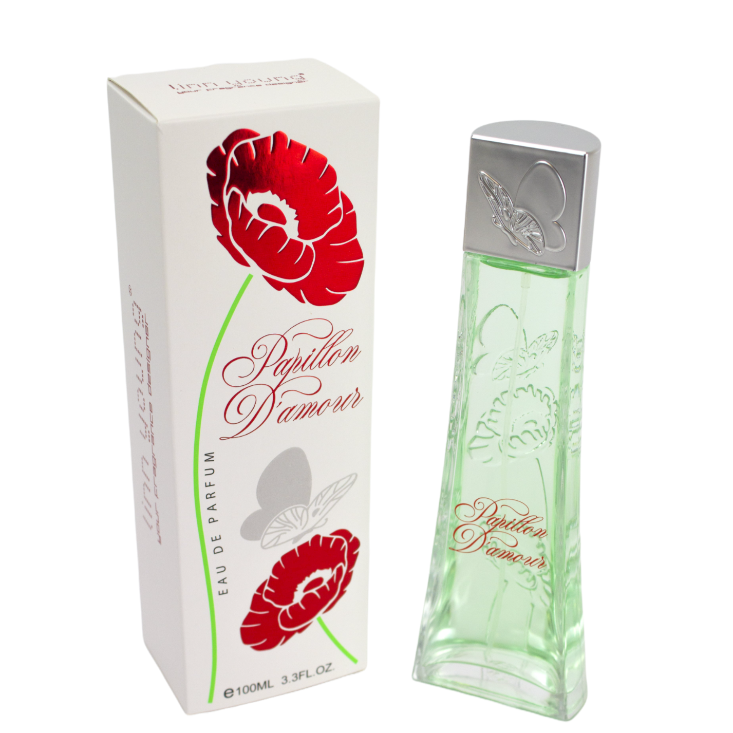 100 ml Eau de Perfume PAPILLON D’AMOUR - Orientálna kvetinová vôňa pre ženy, s 10% obsahom esenciálnych olejov 1 