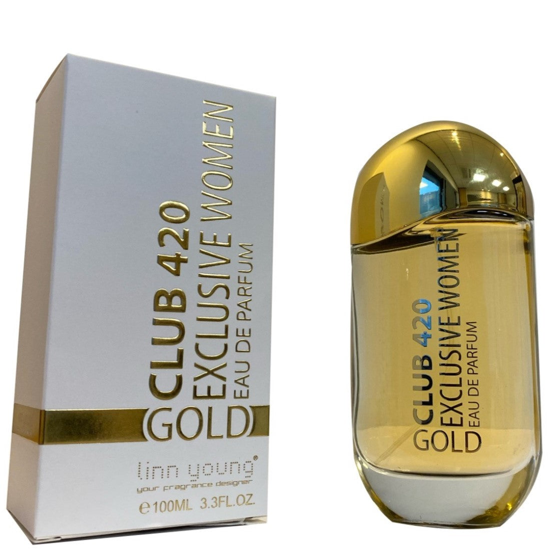 100 ml Eau de Perfume KLUB 420 GOLD -  Orientálna vanilková vôňa pre ženy, s 10% obsahom esenciálnych olejov 1 