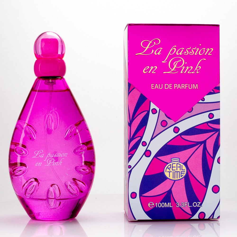 100 ml Eau de Parfum LA PASSION EN PINK Kvetinová Ovocná Vôňa pre Ženy 1 