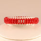 Bracelet with Red Quartz ATWG: 66.00 cts, AVG: 13.20 grms